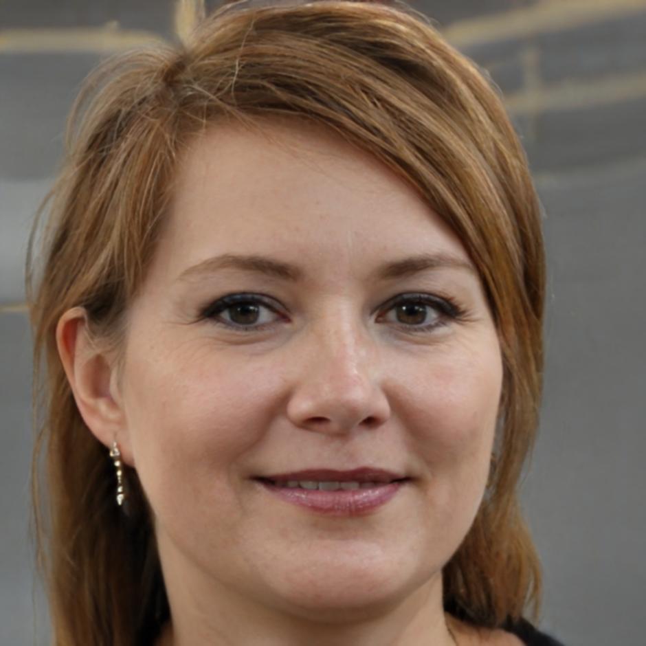 Retrato profesional de consultora en ahorro doméstico y gestión financiera personal